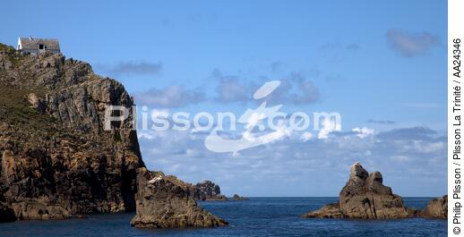 Bac'Haol Cape on Ouessant island - © Philip Plisson / Plisson La Trinité / AA24346 - Photo Galleries - France