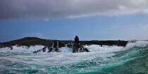 La pointe de la Torche. © Philip Plisson / Plisson La Trinité / AA24580 - Nos reportages photos - Mer agitée