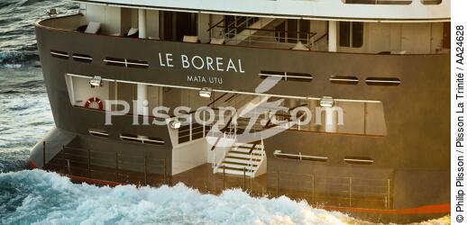 Le Boréal - © Philip Plisson / Plisson La Trinité / AA24628 - Photo Galleries - Big Cruises