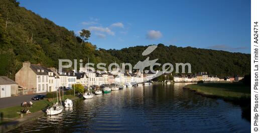 Port Launay on Aulne river. - © Philip Plisson / Plisson La Trinité / AA24714 - Photo Galleries - Port-Launay