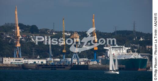 Brest. - © Philip Plisson / Plisson La Trinité / AA24815 - Nos reportages photos - Brest