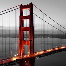 Le Golden Gate à San Francisco © Philip Plisson / Plisson La Trinité / AA24876 - Nos reportages photos - Pont