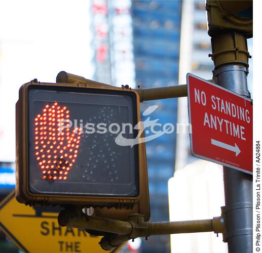 Time square à New York - © Philip Plisson / Plisson La Trinité / AA24884 - Nos reportages photos - New York