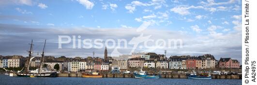 Douarnenez - © Philip Plisson / Plisson La Trinité / AA24975 - Photo Galleries - Iceland schooner with topsails