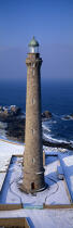 Phare de l'Ile Vierge © Philip Plisson / Plisson La Trinité / AA25046 - Nos reportages photos - Panoramique vertical