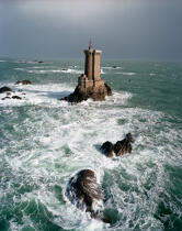 The Lighthouse Triagoz © Philip Plisson / Plisson La Trinité / AA25056 - Photo Galleries - Triagoz [The]
