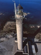 Lighthouse Gatteville Channel © Philip Plisson / Plisson La Trinité / AA25062 - Photo Galleries - Manche [The]