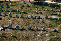 The Carnac stones. © Philip Plisson / Plisson La Trinité / AA25086 - Photo Galleries - Carnac alignments of standing stones [The]