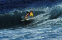 Surfer in San Diego. © Philip Plisson / Plisson La Trinité / AA25089 - Photo Galleries - Sport and Leisure