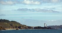 Le phare du Petit Minou à l'entrée de la Rade de Brest. © Philip Plisson / Plisson La Trinité / AA25125 - Nos reportages photos - De Brest à Loctudy