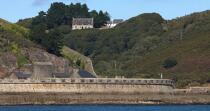 Le fort du Mengant dans le Goulet de Brest. © Philip Plisson / Plisson La Trinité / AA25130 - Nos reportages photos - Fort