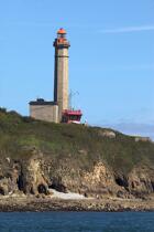 Le phare de Portzic à l'entrée de la Rade de Brest. © Philip Plisson / Plisson La Trinité / AA25139 - Nos reportages photos - De Brest à Loctudy