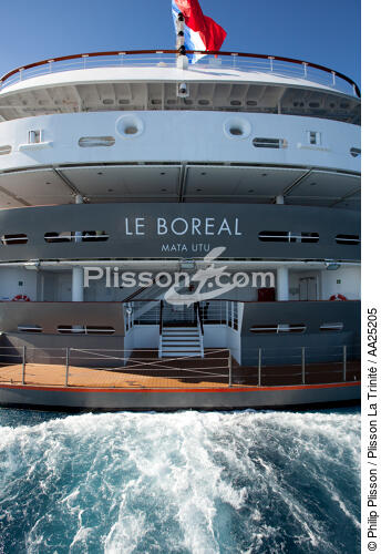 Le Boréal - © Philip Plisson / Plisson La Trinité / AA25205 - Nos reportages photos - Elément d'un bateau