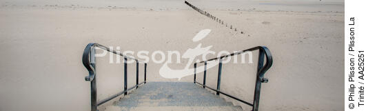 le Sillon - © Philip Plisson / Plisson La Trinité / AA25251 - Photo Galleries - Low tide