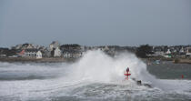 Lesconil © Philip Plisson / Plisson La Trinité / AA25312 - Photo Galleries - Storm at sea