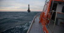 Aboard the lifeboat to the island of Sein. © Philip Plisson / Plisson La Trinité / AA25476 - Photo Galleries - Lifeboat