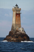 Le phare de la Vieille dans le Raz de Sein. © Philip Plisson / Plisson La Trinité / AA25479 - Nos reportages photos - Ile [29]