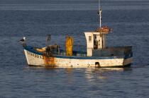 Wetting front Loctudy. © Philip Plisson / Plisson La Trinité / AA25495 - Photo Galleries - Fishing vessel