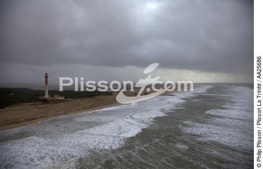 La Coubre beach - © Philip Plisson / Plisson La Trinité / AA25686 - Photo Galleries - Storm at sea