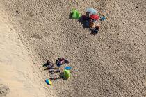 Plage de La Coubre © Philip Plisson / Plisson La Trinité / AA25690 - Nos reportages photos - Accessoire de plage
