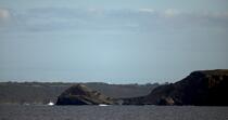 La Pointe des Capucins dans la rade de Brest. © Philip Plisson / Plisson La Trinité / AA25693 - Nos reportages photos - Vue non aérienne