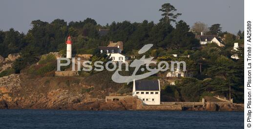Port Manec'h at the entrance of the Aven river - © Philip Plisson / Plisson La Trinité / AA25889 - Photo Galleries - French Lighthouses
