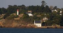 Port Manec'h at the entrance of the Aven river © Philip Plisson / Plisson La Trinité / AA25889 - Photo Galleries - French Lighthouses