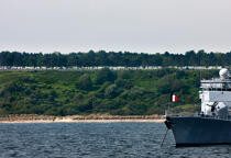 Omaha Beach, Cemetery of the Allies. © Philip Plisson / Pêcheur d’Images / AA25952 - Photo Galleries - From Honfleur to Saint-Vaast-La-Hougue