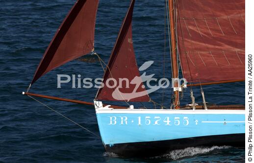 Coquiller en rade de Brest - © Philip Plisson / Plisson La Trinité / AA25960 - Nos reportages photos - Equipage