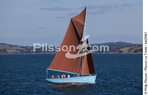 Coquiller en rade de Brest - © Philip Plisson / Plisson La Trinité / AA25961 - Nos reportages photos - Equipage