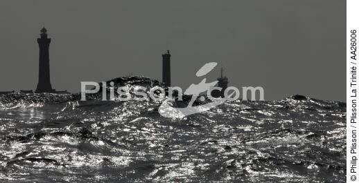 Penmarc'h point lighthouse - © Philip Plisson / Plisson La Trinité / AA26006 - Photo Galleries - From Brest to Loctudy