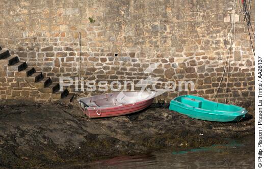 Sauzon - © Philip Plisson / Plisson La Trinité / AA26137 - Photo Galleries - Rowing boat