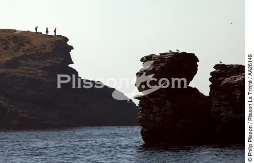 The Poulains point - © Philip Plisson / Plisson La Trinité / AA26149 - Photo Galleries - Cliff