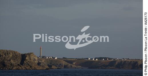 Goulphar Lighthouse - © Philip Plisson / Plisson La Trinité / AA26170 - Photo Galleries - Cliff