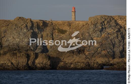 Goulphar Lighthouse - © Philip Plisson / Plisson La Trinité / AA26173 - Photo Galleries - Belle-Ile