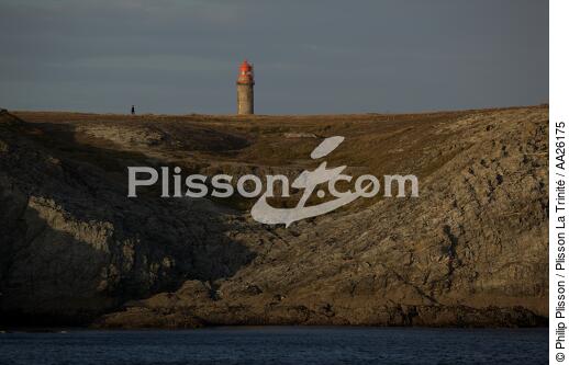 Goulphar Lighthouse - © Philip Plisson / Plisson La Trinité / AA26175 - Photo Galleries - Belle-Ile