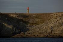 Goulphar Lighthouse © Philip Plisson / Plisson La Trinité / AA26175 - Photo Galleries - Cliff