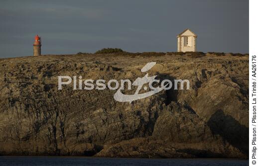 Goulphar Lighthouse - © Philip Plisson / Plisson La Trinité / AA26176 - Photo Galleries - Cliff