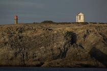 Goulphar Lighthouse © Philip Plisson / Plisson La Trinité / AA26176 - Photo Galleries - Cliff