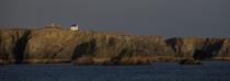 Goulphar lighthouse fog horn © Philip Plisson / Plisson La Trinité / AA26182 - Photo Galleries - Cliff