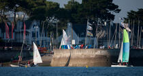 Le Yacht Club de Carnac. © Philip Plisson / Plisson La Trinité / AA26229 - Nos reportages photos - Multicoque