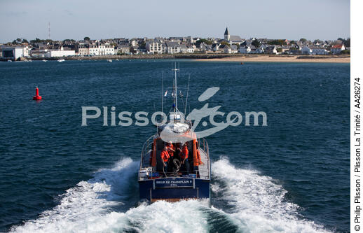 Etel lifeboat - © Philip Plisson / Plisson La Trinité / AA26274 - Photo Galleries - River [56]