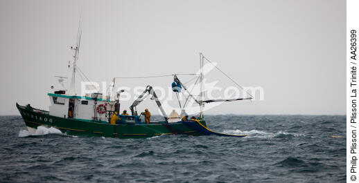 Sardine fishing boat . - © Philip Plisson / Plisson La Trinité / AA26399 - Photo Galleries - Fishing with a seine 
