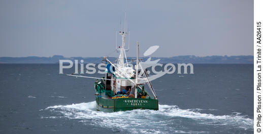 Sardine fishing boat . - © Philip Plisson / Plisson La Trinité / AA26415 - Photo Galleries - Fishing with a seine 