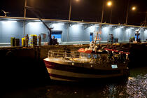 The fishing port of Lorient Kéroman. © Philip Plisson / Plisson La Trinité / AA26458 - Photo Galleries - Moment of the day