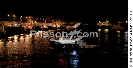The fishing port of Lorient Kéroman. - © Philip Plisson / Plisson La Trinité / AA26464 - Photo Galleries - Fishing vessel