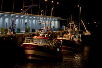 Le port de pêche de Kéroman à Lorient. © Philip Plisson / Plisson La Trinité / AA26479 - Nos reportages photos - Morbihan