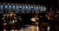 The fishing port of Lorient Kéroman. © Philip Plisson / Plisson La Trinité / AA26487 - Photo Galleries - Town [56]
