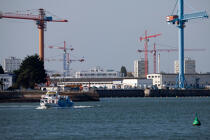 Le port de Lorient. © Philip Plisson / Plisson La Trinité / AA26514 - Nos reportages photos - Lorient