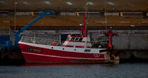 Le port de pêche de Kéroman à Lorient. © Philip Plisson / Plisson La Trinité / AA26516 - Nos reportages photos - Bateau de pêche